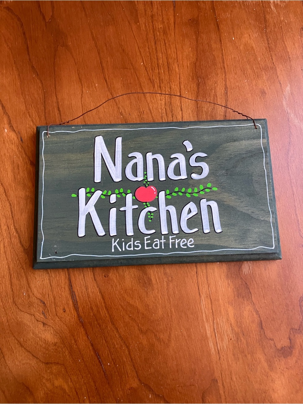 Nana's Kitchen Wall Sign - hand painted by David Haun